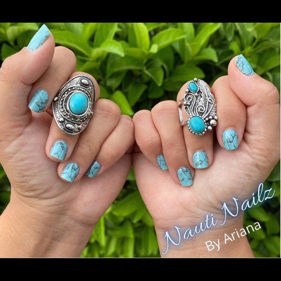 🦄 Mojave Turquoise - Dry Polish 🦄 - Picture 4 of 6